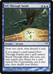 Sift Through Sands [Champions of Kamigawa]