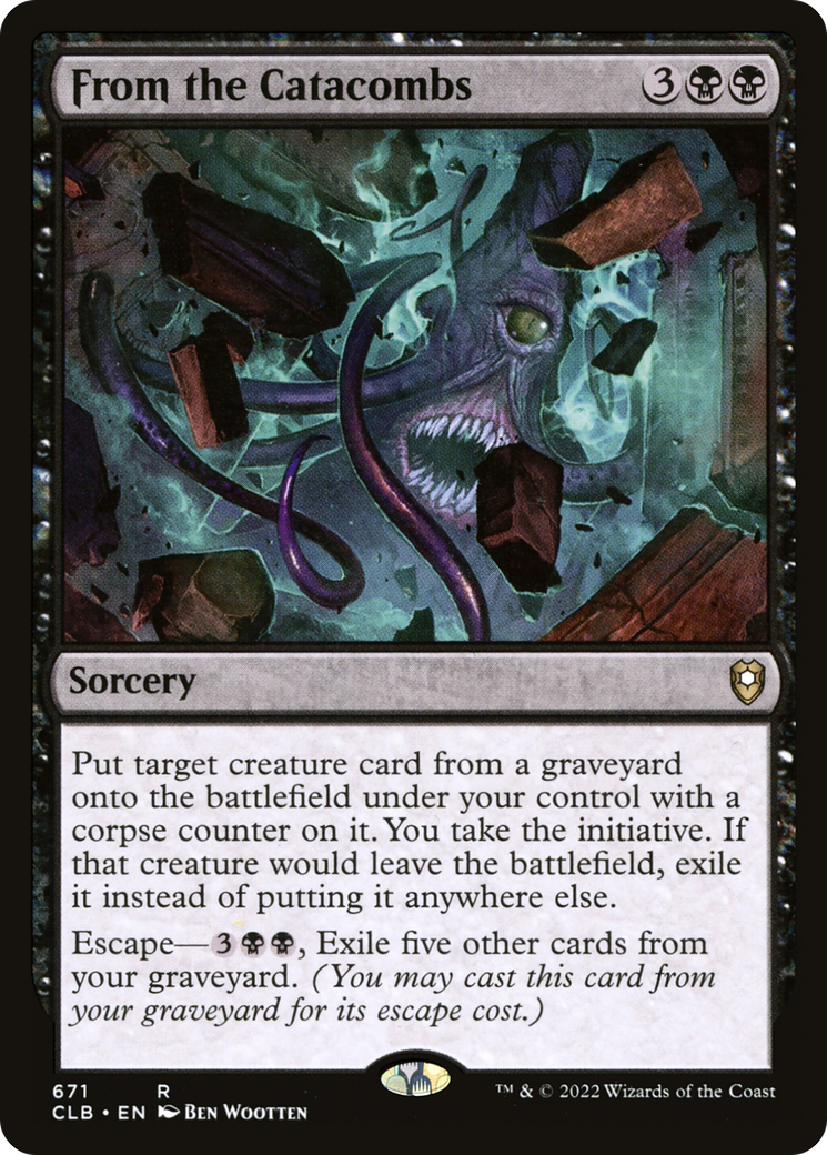 From the Catacombs [Commander Legends: Battle for Baldur's Gate]