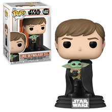 Funko: Star Wars - Luke Skywalker with Grogu 482 Pop!