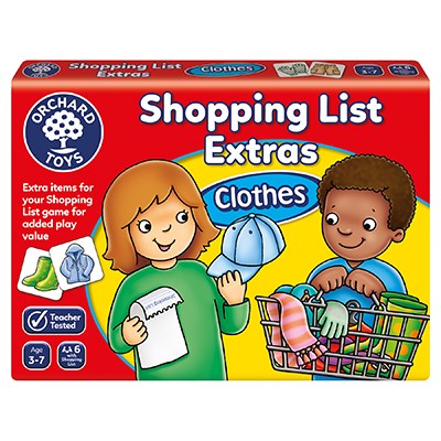Orchard: Shopping Lists Extras Clothes
