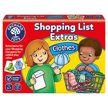 Orchard: Shopping Lists Extras Clothes