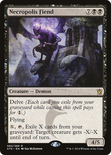 Necropolis Fiend [Khans of Tarkir]