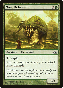 Maze Behemoth [Dragon's Maze]