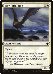 Territorial Roc [Dragons of Tarkir]
