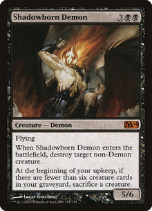 Shadowborn Demon [Magic 2014]