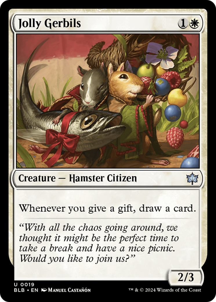 Jolly Gerbils [Bloomburrow]