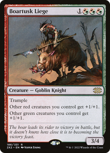 Boartusk Liege [Double Masters 2022]