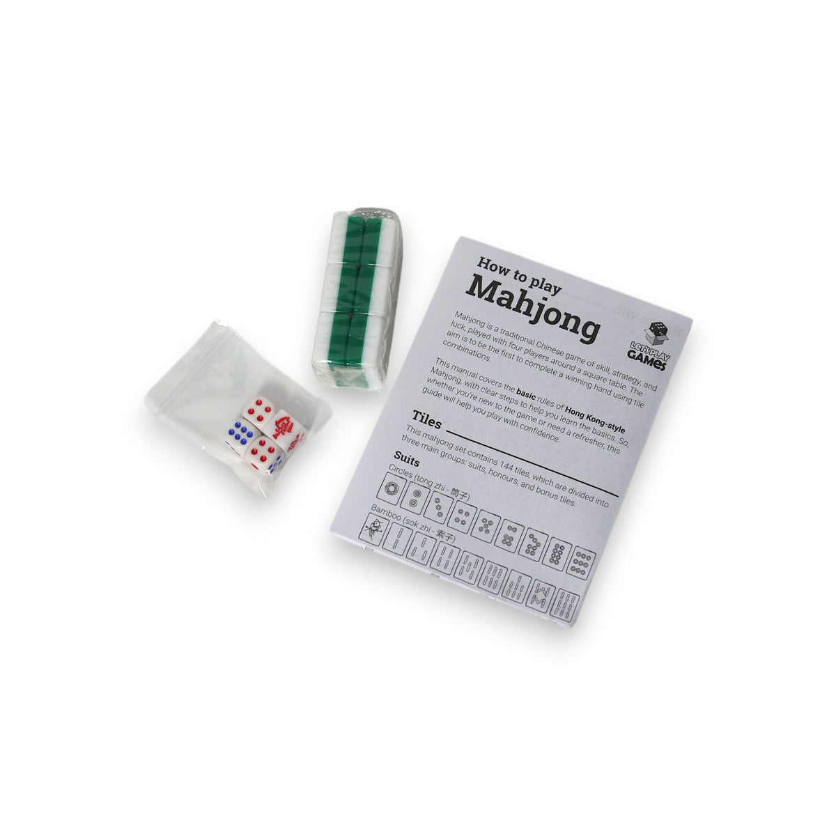 LPG Classics: Mahjong Travel Set - Green