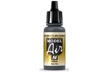 Vallejo: Model Air Dark Grey Blue 17 ml Acrylic Airbrush Paint