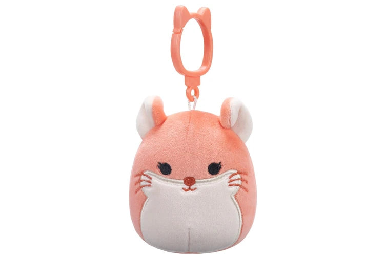 Squishmallows: 3.5" Clip-Ons Erica (Chinchilla)