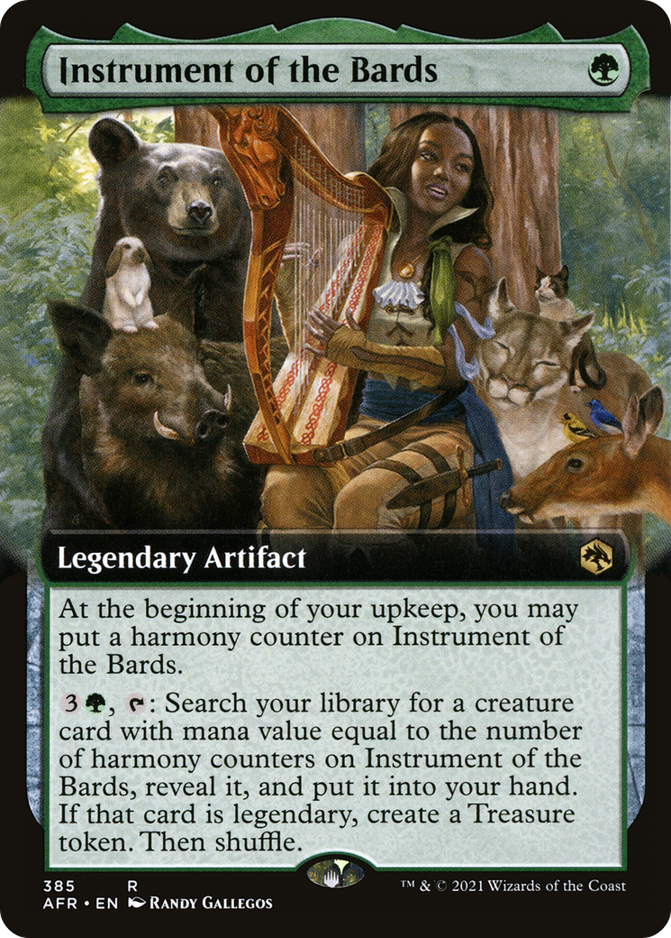 Instrument of the Bards (Extended Art) [Dungeons & Dragons: Adventures in the Forgotten Realms]