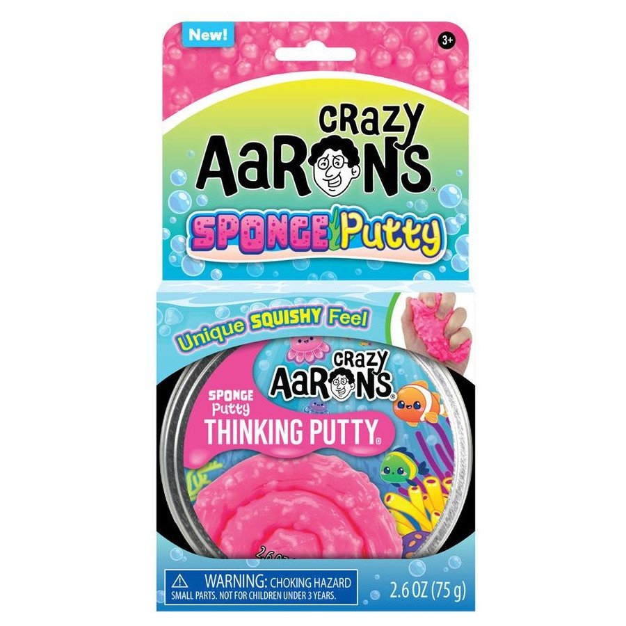 Crazy Aaron's Thinking Putty: 4" Sponge Tin
