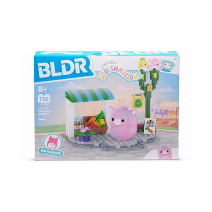 Squishmallows: BLDR 2" Patty’s Farmers Market Building Set