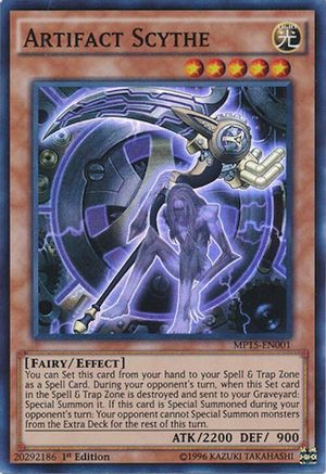 Artifact Scythe [MP15-EN001] Super Rare