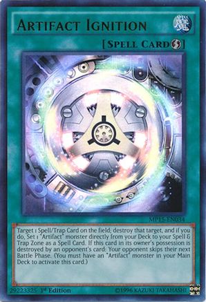 Artifact Ignition [MP15-EN034] Ultra Rare
