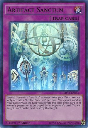 Artifact Sanctum [MP15-EN041] Ultra Rare
