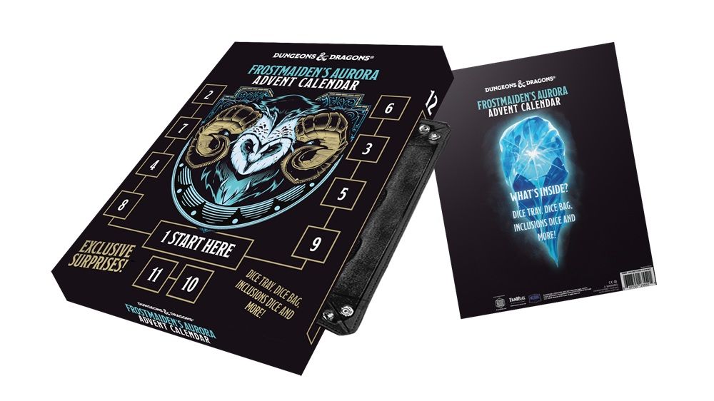 Fanroll: D&D Frostmaiden's Aurora Holiday Advent Calendar 2025