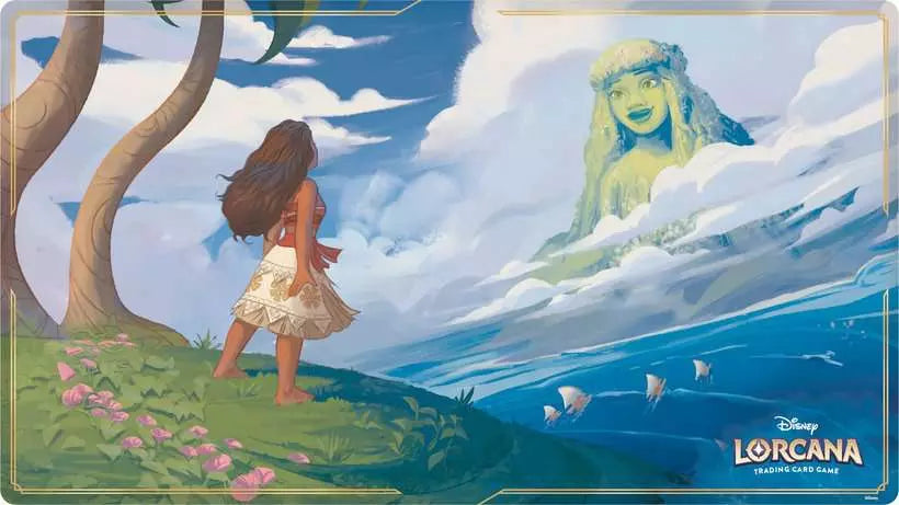 Disney Lorcana: S3 Into the Inklands Playmat: How Far I'll Go (Te Fiti - Moana)