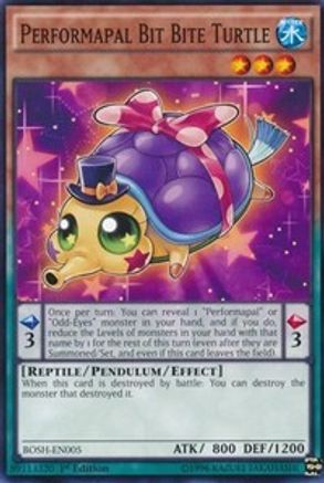 Performapal Bit Bite Turtle [BOSH-EN005] Common