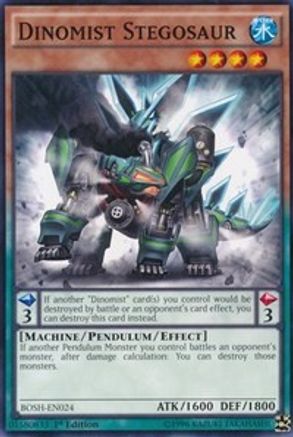 Dinomist Stegosaur [BOSH-EN024] Common
