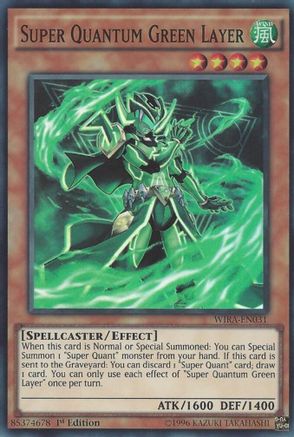 Super Quantum Green Layer [WIRA-EN031] Super Rare