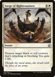 Surge of Righteousness [Dragons of Tarkir]