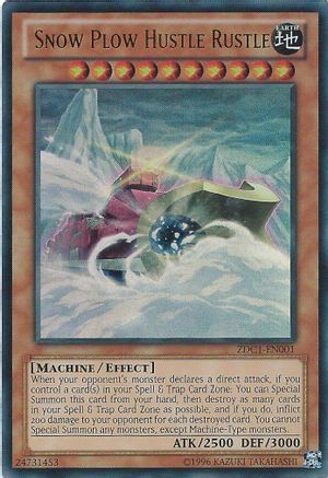 Snow Plow Hustle Rustle [ZDC1-EN001] Ultra Rare