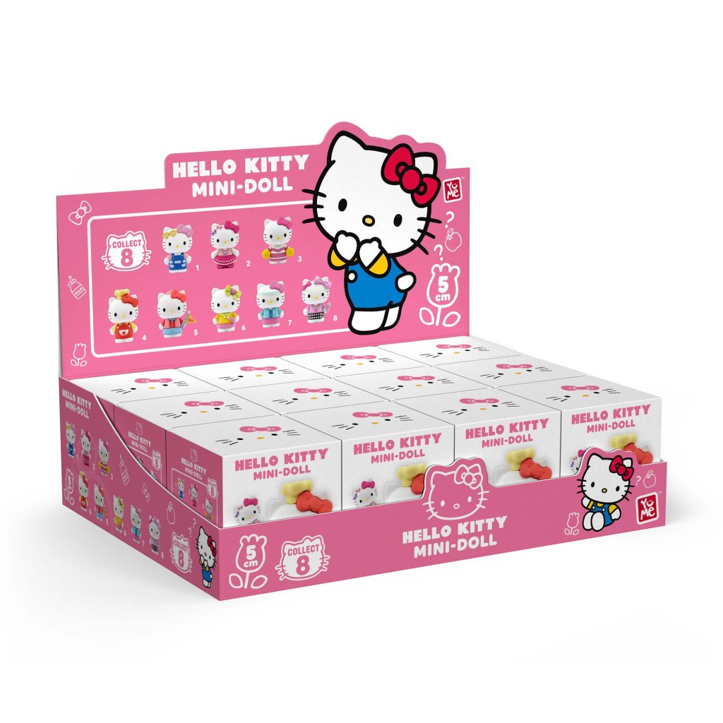 Hello Kitty: YuMe 5cm Mini Doll Figurine Collection - Cute Outfit Series (Blind Box)