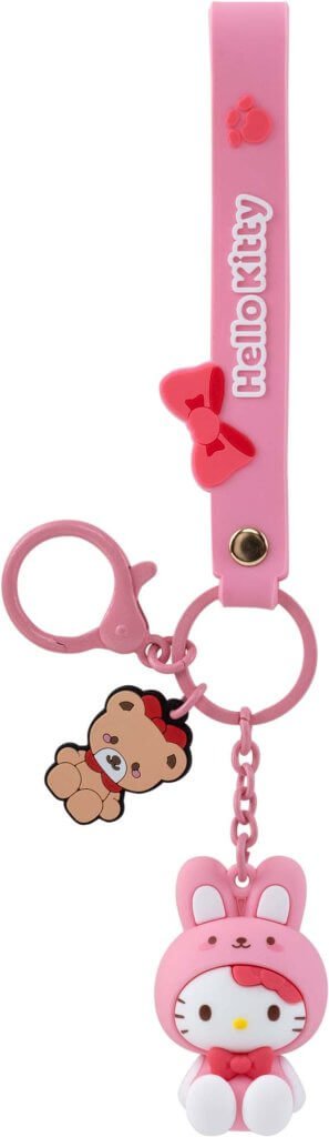 Hello Kitty: Keychain w/hand strap - Hello Kitty