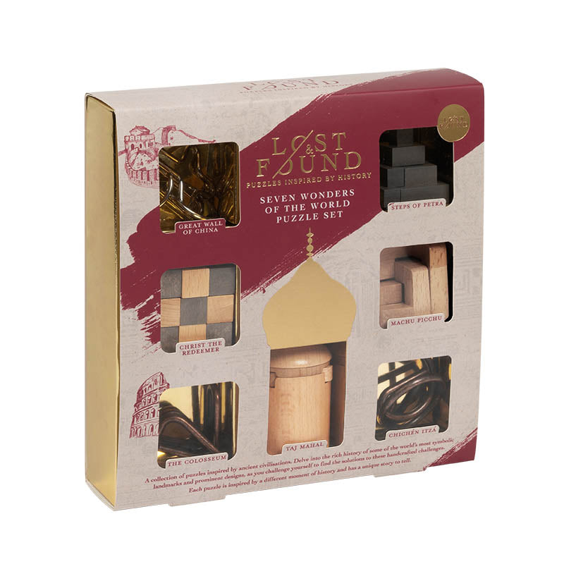 Lost & Found: Seven Wonders of the World Puzzles Set of 7