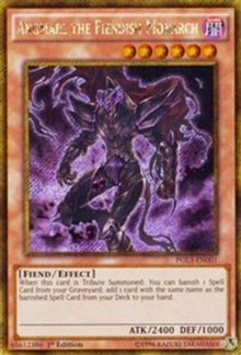 Angmarl the Fiendish Monarch [PGL3-EN001] Gold Secret Rare