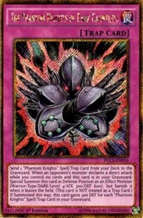 The Phantom Knights of Dark Gauntlets [PGL3-EN016] Gold Secret Rare