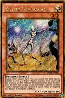 Kozmo Strawman [PGL3-EN028] Gold Secret Rare