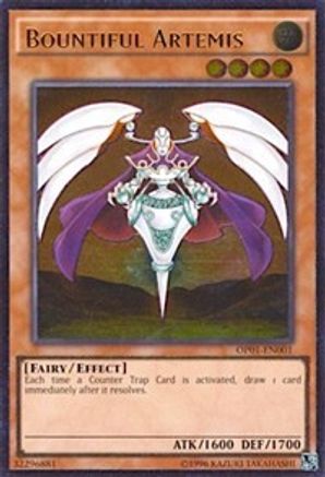 Bountiful Artemis [OP01-EN001] Ultimate Rare