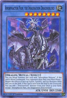 Amorphactor Pain, the Imagination Dracoverlord [SHVI-EN044] Super Rare