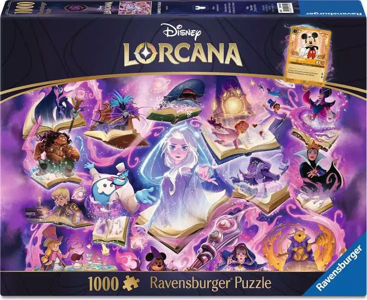 Ravensburger: Disney Lorcana Amethyst Puzzle 1000pc