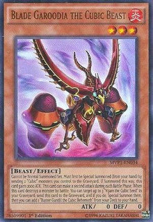 Blade Garoodia the Cubic Beast [MVP1-EN034] Ultra Rare