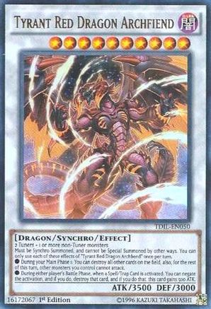 Tyrant Red Dragon Archfiend [TDIL-EN050] Ultra Rare