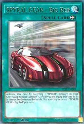 SPYRAL GEAR - Big Red [TDIL-EN089] Rare