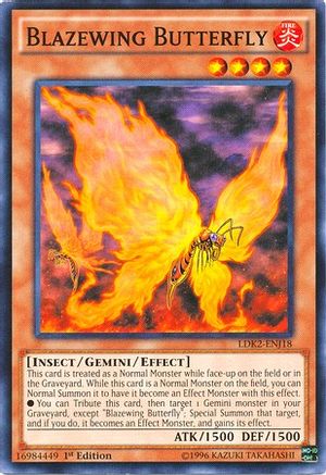Blazewing Butterfly [LDK2-ENJ18] Common