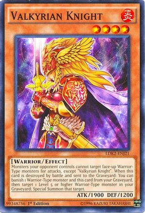 Valkyrian Knight [LDK2-ENJ21] Common