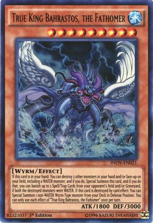 True King Bahrastos, the Fathomer [INOV-EN021] Ultra Rare