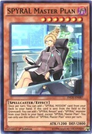 Spyral Master Plan [INOV-EN087] Super Rare