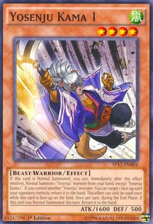 Yosenju Kama 1 [SP17-EN004] Starfoil Rare