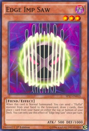 Edge Imp Saw [SP17-EN015] Starfoil Rare