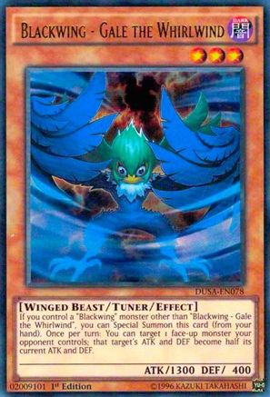 Blackwing - Gale the Whirlwind [DUSA-EN078] Ultra Rare