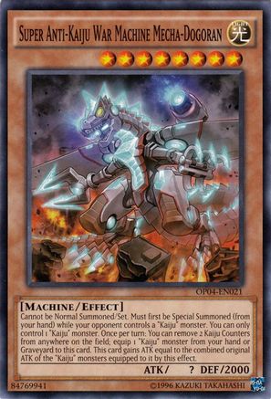 Super Anti-Kaiju War Machine Mecha-Dogoran [OP04-EN021] Common