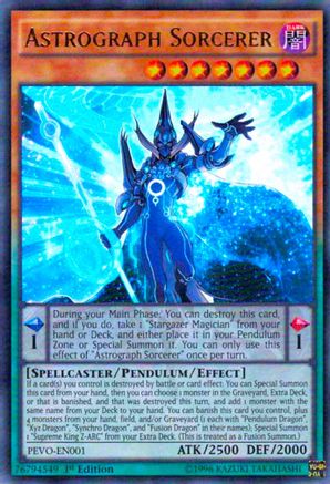 Astrograph Sorcerer [PEVO-EN001] Ultra Rare