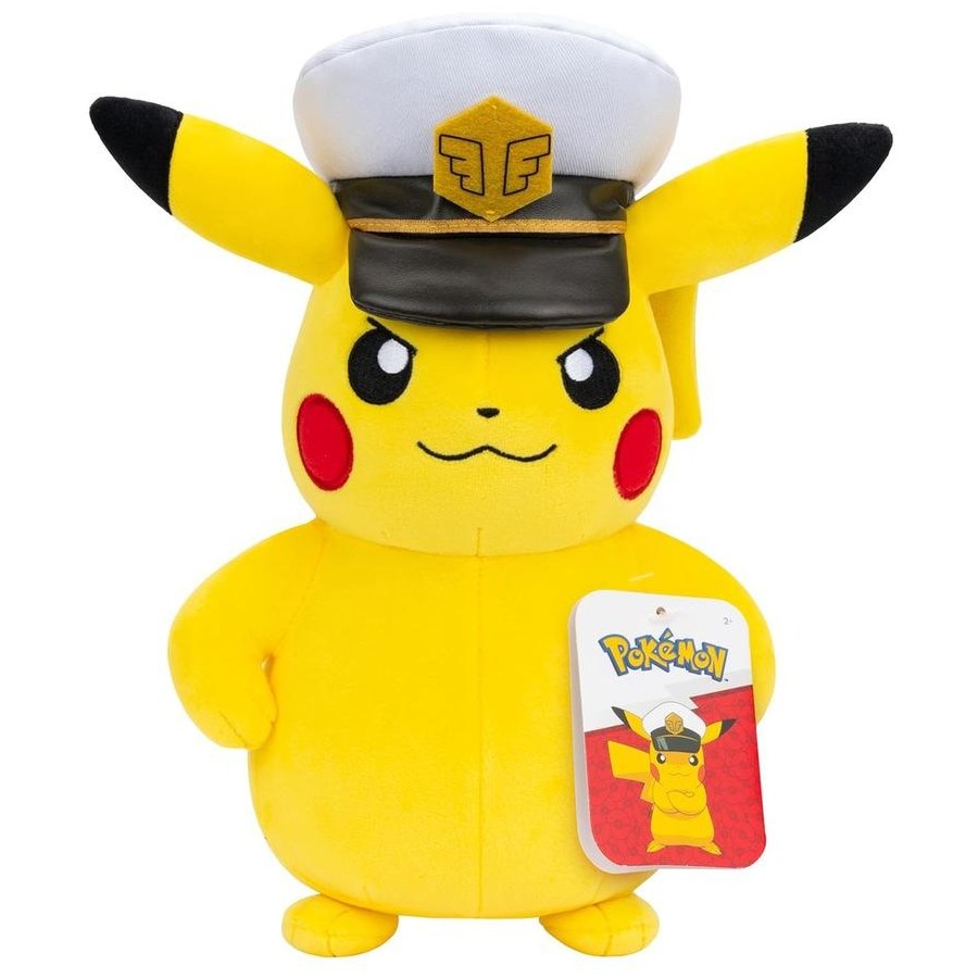 Pokemon: 8" Captain Pikachu #1 Plush
