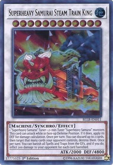 Superheavy Samurai Steam Train King [BLLR-EN011] Ultra Rare